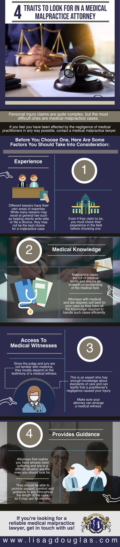  4 Traits To Look For In A Medical Malpractice Attorney