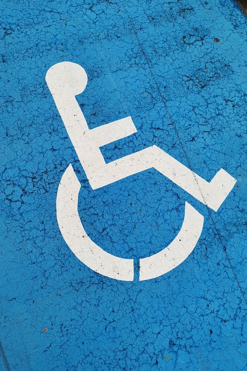  a picture showing disability symbol